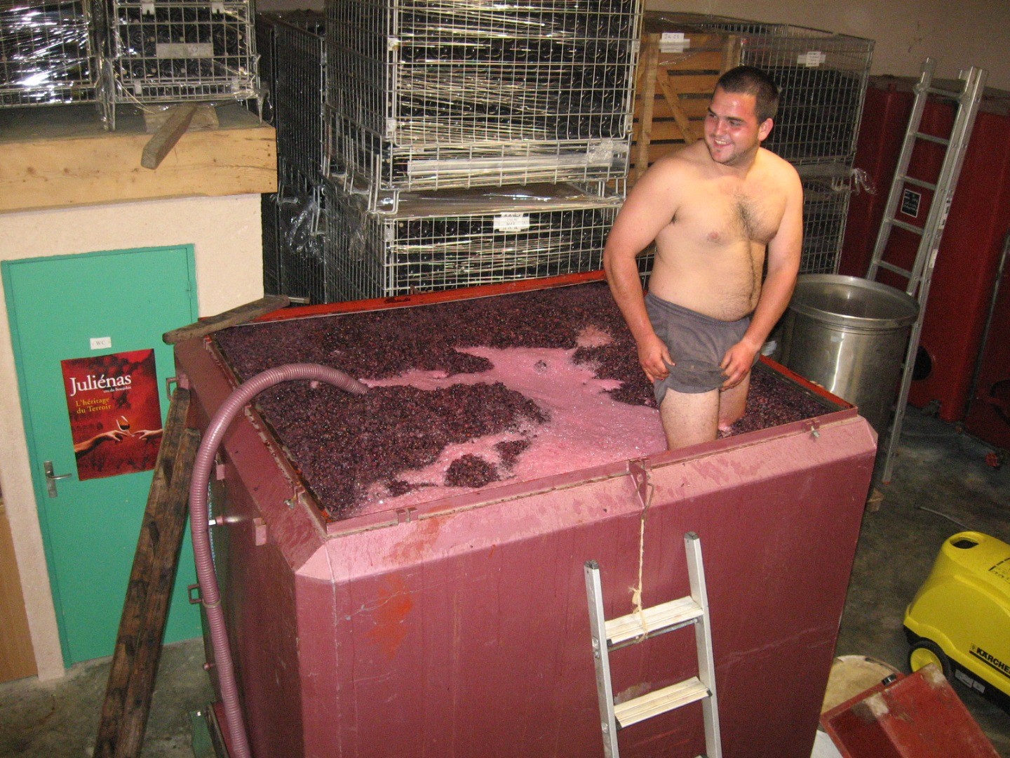 Jean-Philippe joins the EARL and expands the operation still further with rented and share-cropped vines.